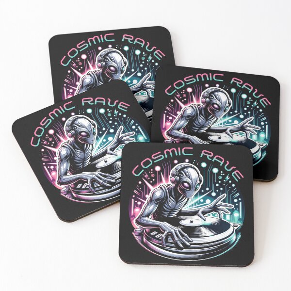 Item preview, Alien DJ Cosmic Beats designed and sold by Ingridpd.