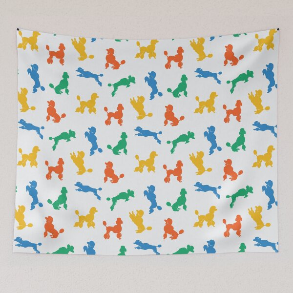Item preview, Poodle Pattern v07 designed and sold by Baikachi AD.