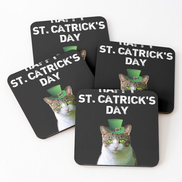 Item preview, Happy St. Catrick's Day Funny Cat Saint Patrick's  (3) designed and sold by BalladOfZeus.