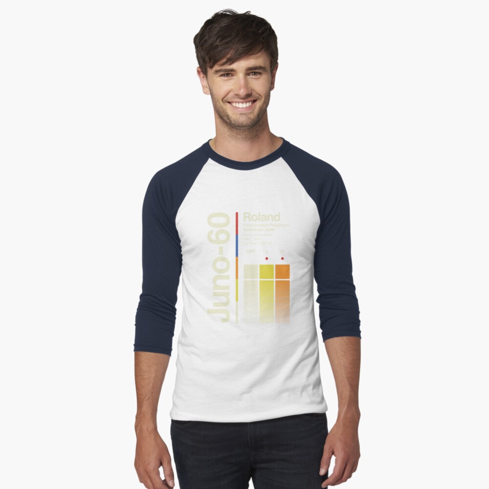 Item preview, Baseball ¾ Sleeve T-Shirt designed and sold by OscillateNOW.