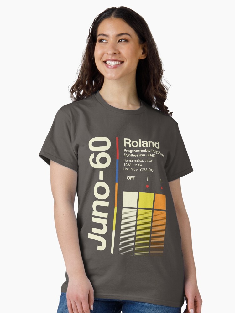 Thumbnail 1 of 7, Classic T-Shirt, Juno 60 Vertical designed and sold by OscillateNOW.