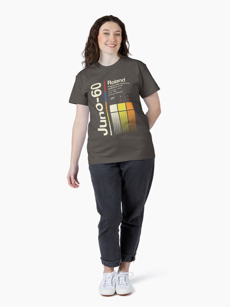 Thumbnail 4 of 7, Classic T-Shirt, Juno 60 Vertical designed and sold by OscillateNOW.