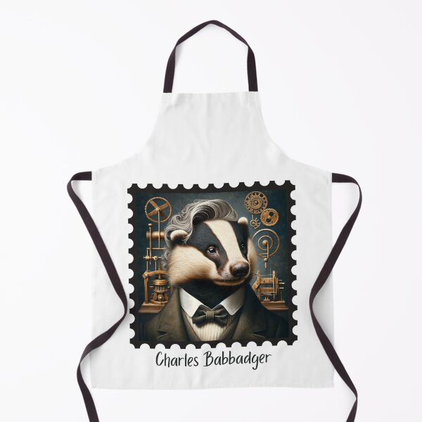 Item preview, Charles Babbadger designed and sold by Labcoat Legends.