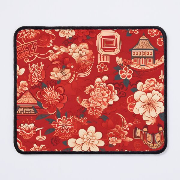 Item preview, A Chinese New Year greeting card with festive designs designed and sold by sample325.