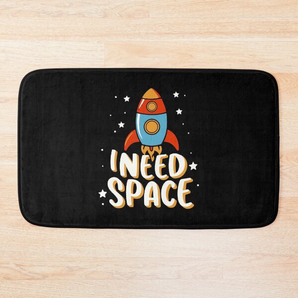Item preview, I NEED SPACE cosmos moon stars exploration cosmic rocket lover designed and sold by w1ckerman.