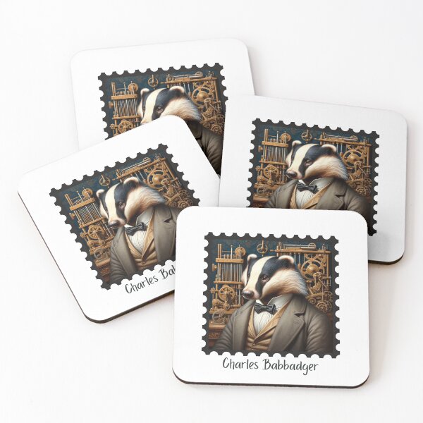 Item preview, Charles Babbadger II designed and sold by Labcoat Legends.
