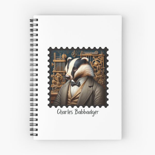Item preview, Charles Babbadger II designed and sold by Labcoat Legends.