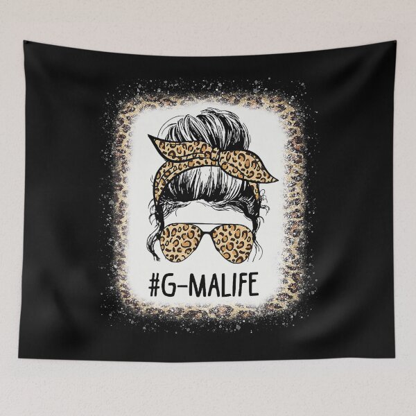 Item preview, Bleached G-ma Life Leopard Messy Bun Mother's Day designed and sold by SpeedyPrints.