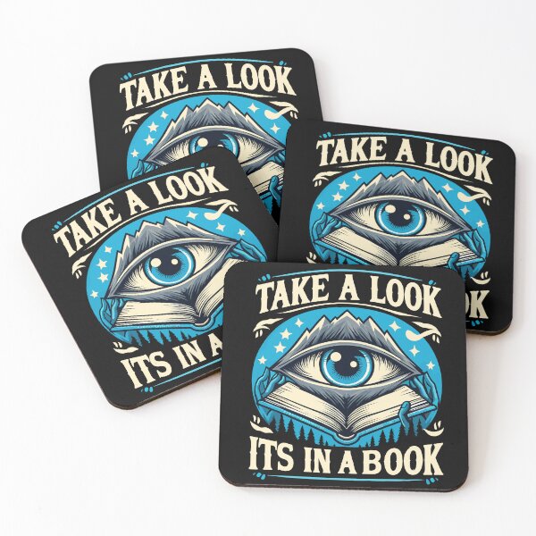 Item preview, Take A Look Its In A Book designed and sold by Madanart.