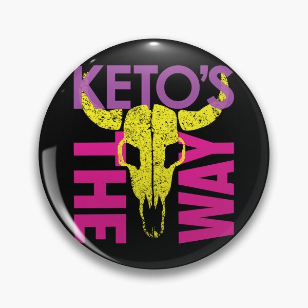 Item preview, Galactic Keto Vibes: Unleash the Force with "Ketos's THE WAY" Beef Cow Skull 80s colors version designed and sold by pelagio.