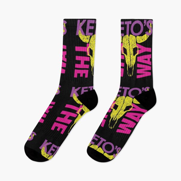 Item preview, Galactic Keto Vibes: Unleash the Force with "Ketos's THE WAY" Beef Cow Skull 80s colors version designed and sold by pelagio.
