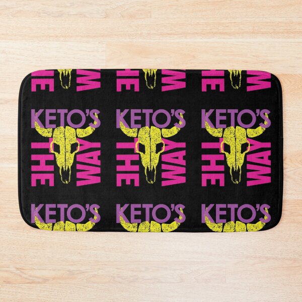 Item preview, Galactic Keto Vibes: Unleash the Force with "Ketos's THE WAY" Beef Cow Skull 80s colors version designed and sold by pelagio.