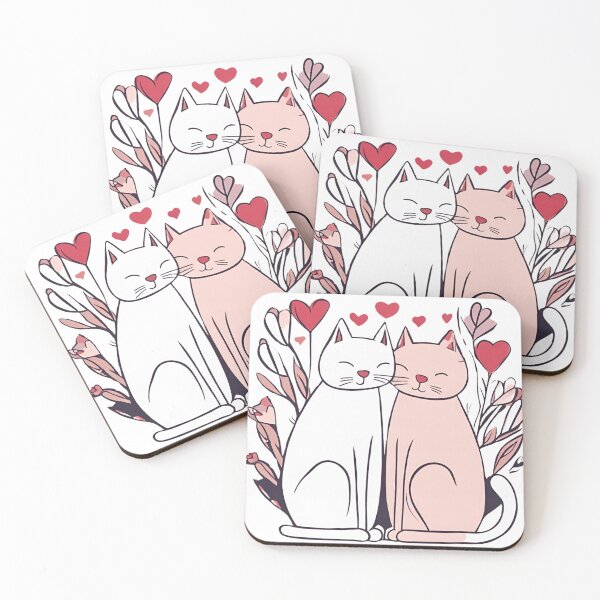 Item preview, Cats In Love - Valentine's Day designed and sold by Tomasz C.