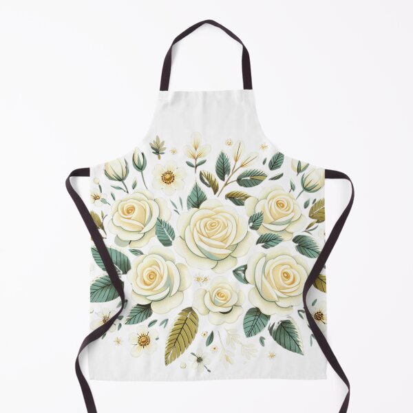 Item preview, White Roses Elegant Retro Vintage Glamorous designed and sold by CatherineLievre.
