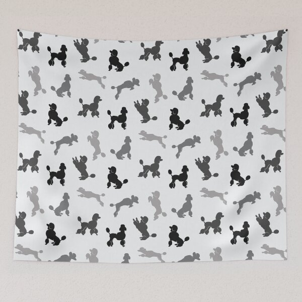 Item preview, Poodle Pattern v14 designed and sold by Baikachi AD.