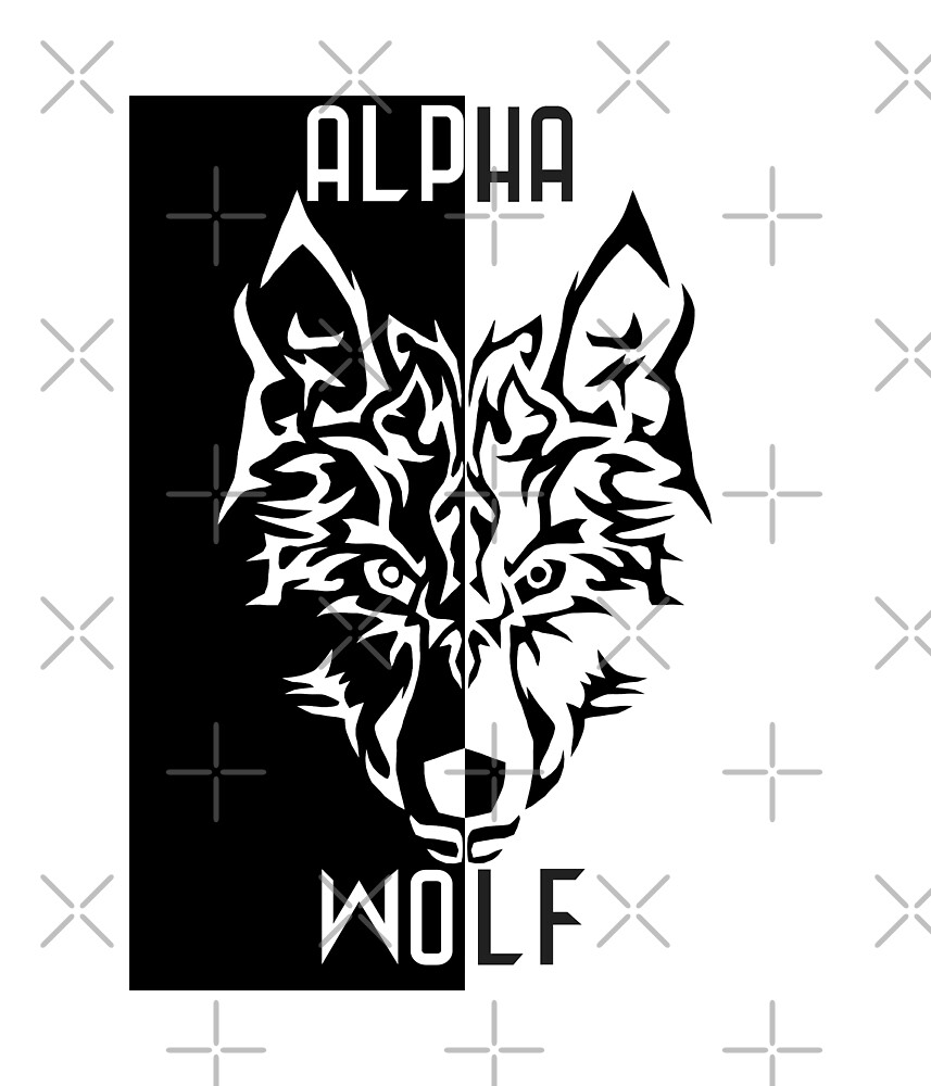 Alpha Wolf T Shirt By Hustlercredo Redbubble