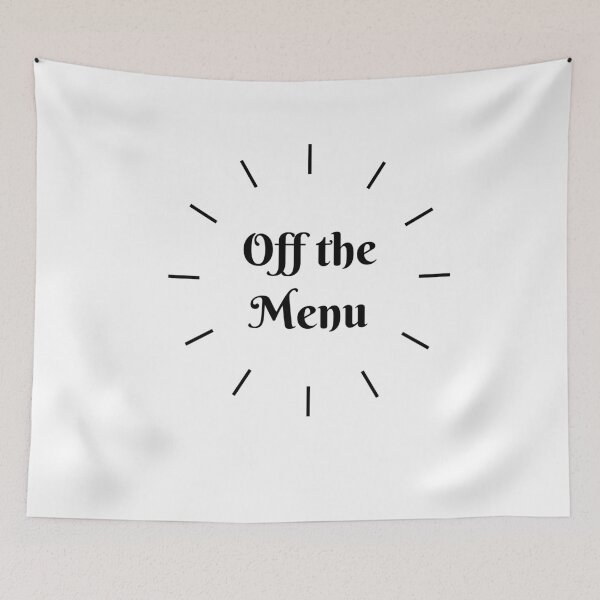 Item preview, Off the Menu designed and sold by Anisha  Vaz.