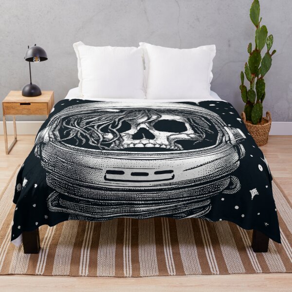 Item preview, Astronaut Skull designed and sold by harshu77.