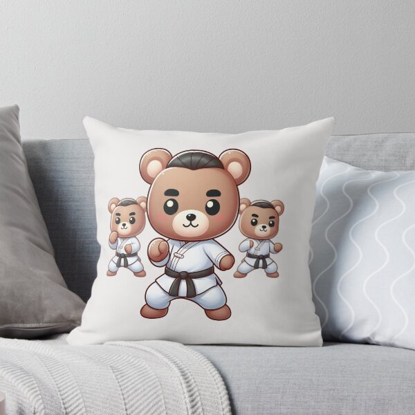 Item preview, Cute Karate Master Bear Kawaii designed and sold by TeddybearClub.