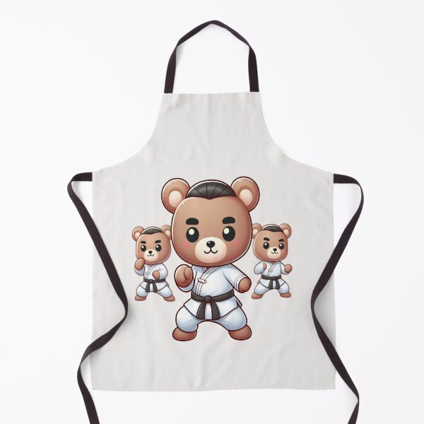Item preview, Cute Karate Master Bear Kawaii designed and sold by TeddybearClub.