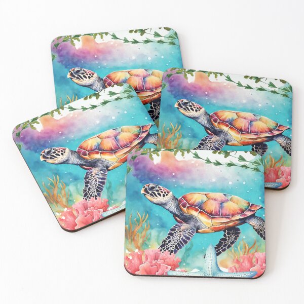 Item preview, Ocean-Inspired Marvel: Sea Turtle Watercolor Extravaganza designed and sold by DarlingsTees.