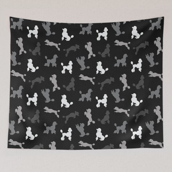 Item preview, Poodle Pattern v19 designed and sold by Baikachi AD.
