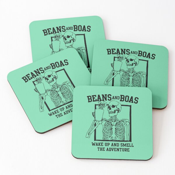 Item preview, Beans & Boas: Wake Up and Smell the Adventure designed and sold by Snake-Hunting.