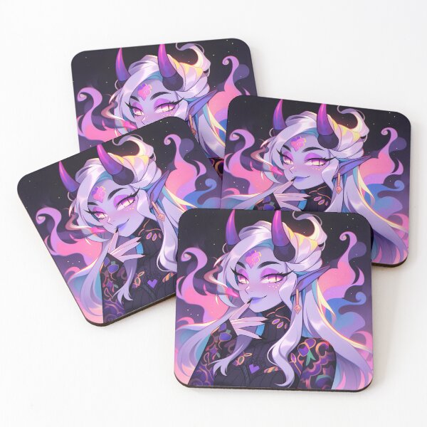 Item preview, Midnight Celestial Fantasy Elf Anime Girl designed and sold by bubblegoth.