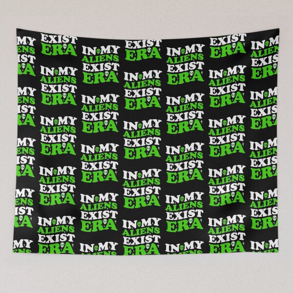 Item preview, In My Aliens Exist Era Retro Groovy Gift  designed and sold by LADistrictGarb.