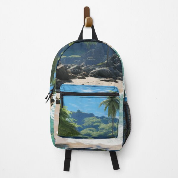 Item preview, Coastal Art Realistic Landscape Realism Painting Tropical Beaches C111-01 designed and sold by MPCFICTION.