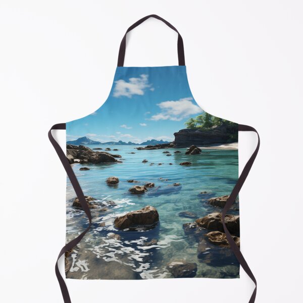 Item preview, Coastal Art Realistic Landscape Realism Painting Tropical Beaches C111-02 designed and sold by MPCFICTION.