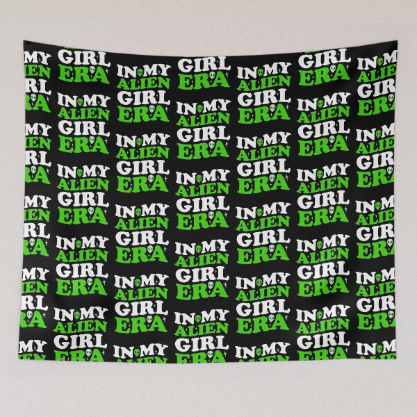 Item preview, In My Alien Girl Era Retro Groovy Gift  designed and sold by LADistrictGarb.