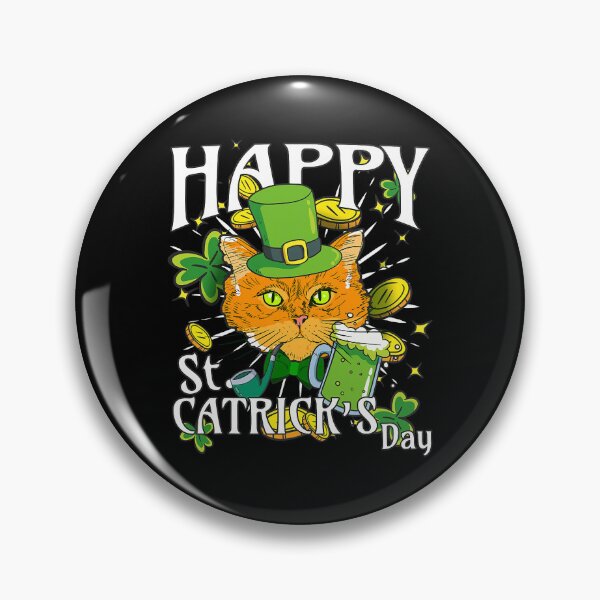 Item preview, Happy St. Catricks Day Funny St. Patricks Cat Lover designed and sold by BalladOfZeus.