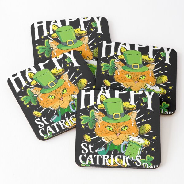 Item preview, Happy St. Catricks Day Funny St. Patricks Cat Lover designed and sold by BalladOfZeus.