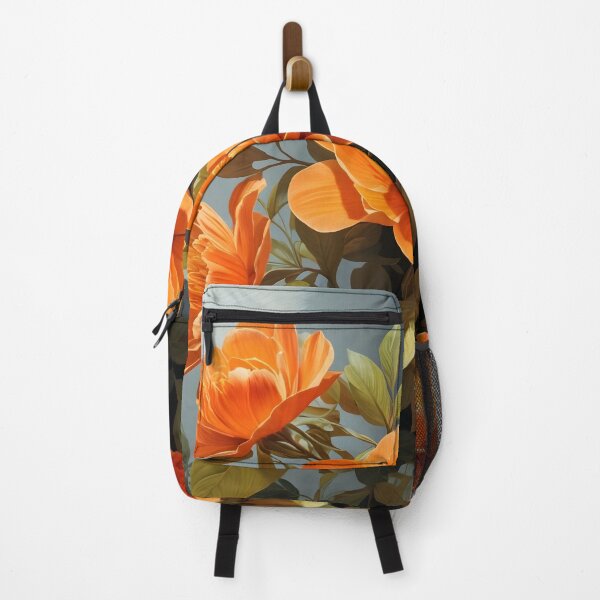 Item preview, A painting of orange flowers designed and sold by johndesign88.