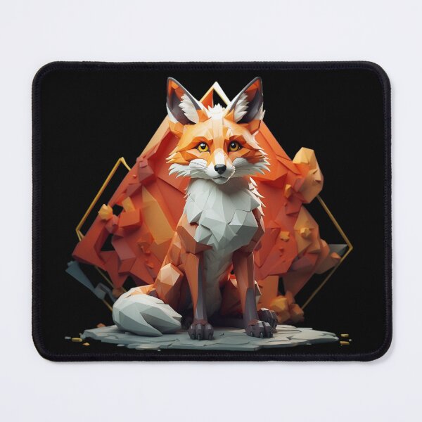 Item preview, Geometrical Orange Fox  designed and sold by PolygonPinnacle.