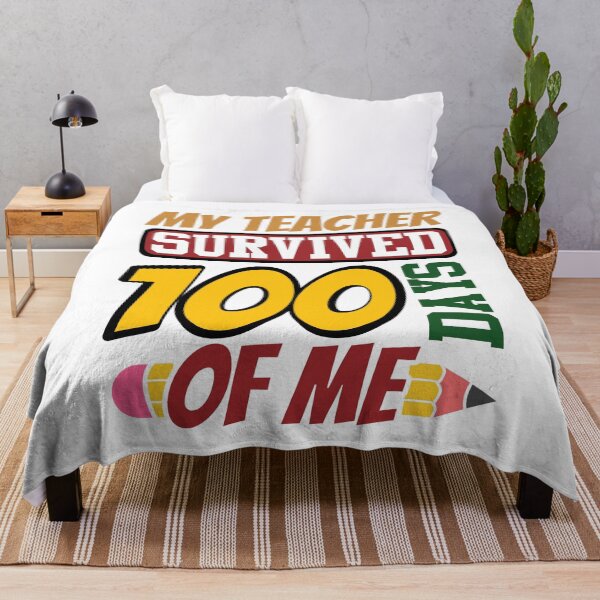Item preview, My Teacher Survived 100 Days Of Me - 100 Days Of School designed and sold by Smix Pixels.