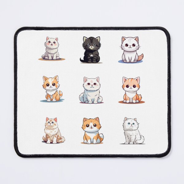 Item preview, cute happy kittens waiting for their humans designed and sold by huape.