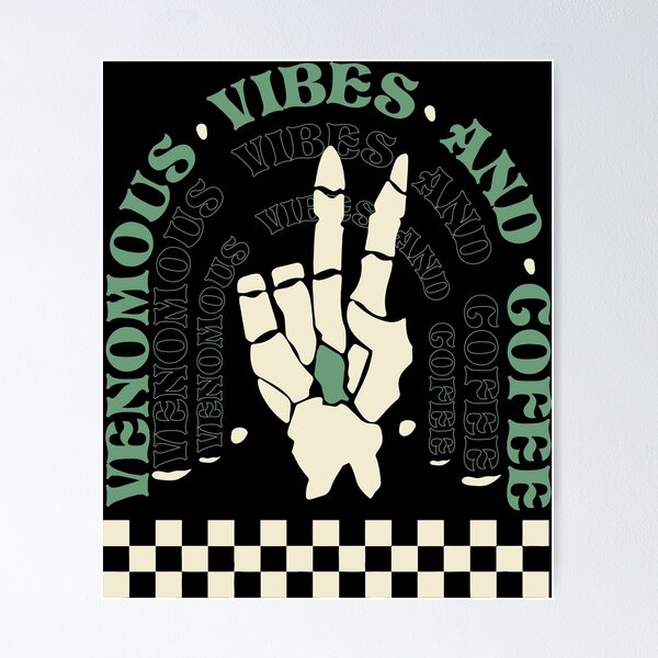 Item preview, Venomous Vibes and Coffee Tribes designed and sold by Snake-Hunting.