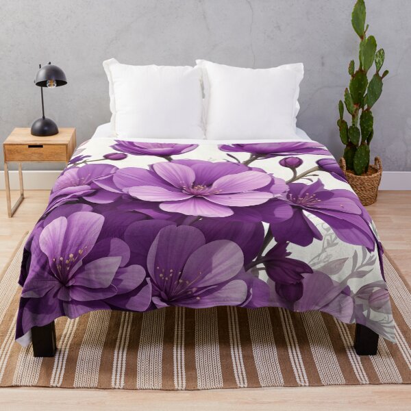 Item preview, A group of purple flowers designed and sold by johndesign88.