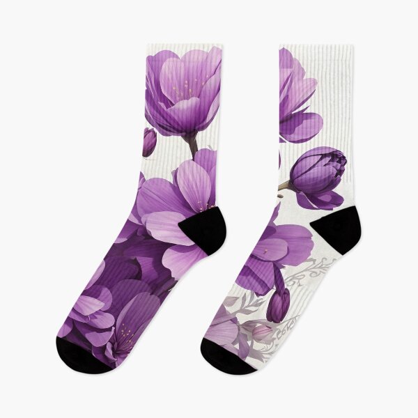 Item preview, A group of purple flowers designed and sold by johndesign88.