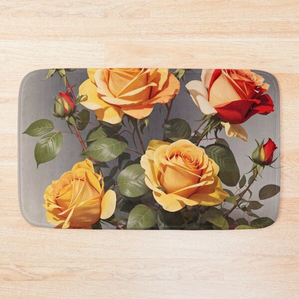 Item preview, A group of yellow roses designed and sold by johndesign88.
