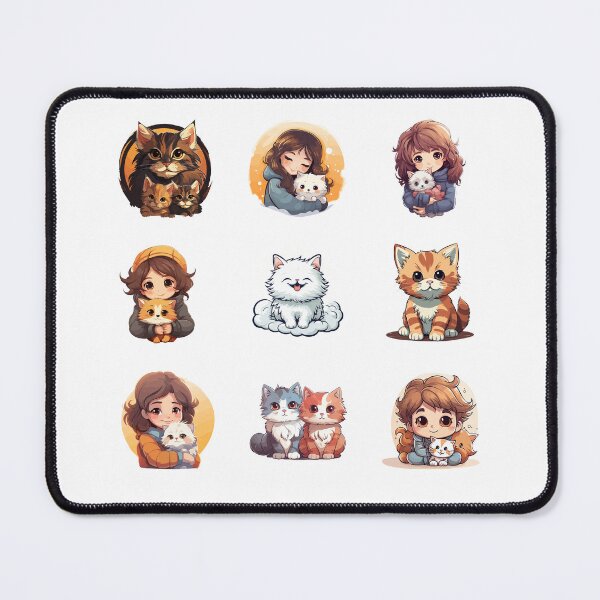 Item preview, beautiful kittens accompanying their owners designed and sold by huape.