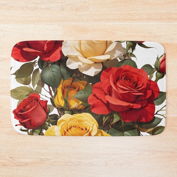 Item preview, A group of red and yellow roses designed and sold by johndesign88.