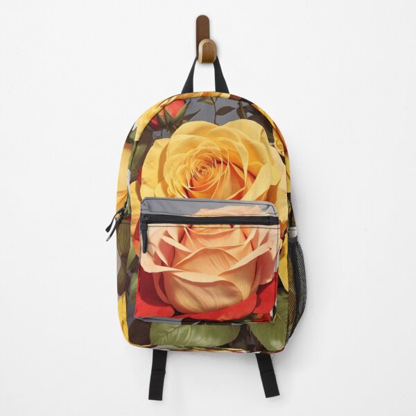 Item preview, A bouquet of yellow and red roses designed and sold by johndesign88.