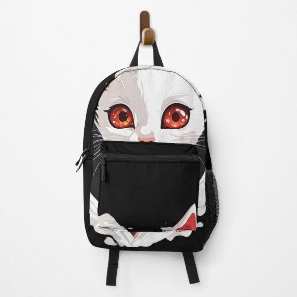 Item preview, White beautiful cat in hart Cat Lovers designed and sold by Tomasz C.