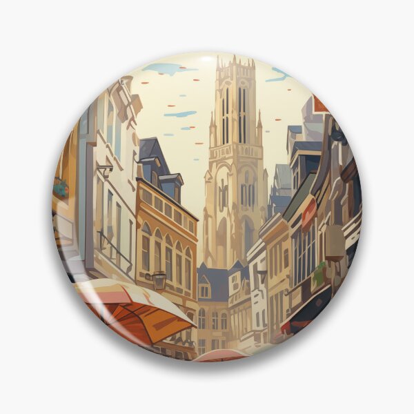 Item preview, Belgium Iconic Architectural Wonders #4 designed and sold by Anuchartl.