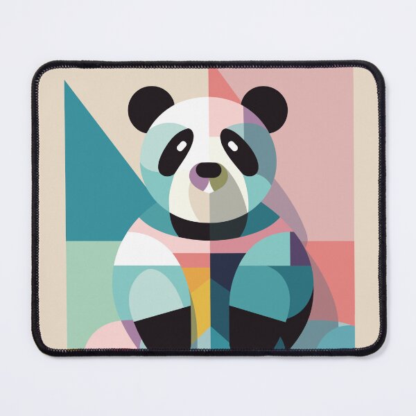 Item preview, "Bauhaus Koala" - Geometric Serenity in Art designed and sold by ZuelowArt.