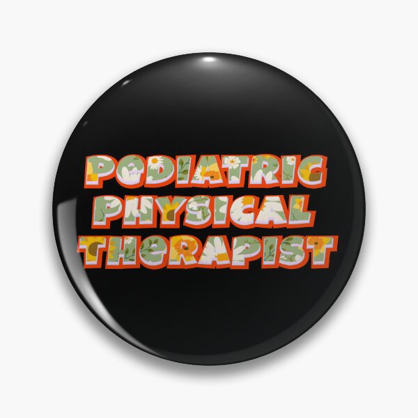 Item preview, Pediatric Physical Therapist | Cute Floral Typography designed and sold by Leo-Stride.