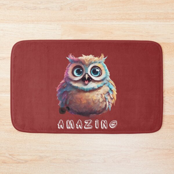Item preview, Owl is surprised designed and sold by KarakitAI.